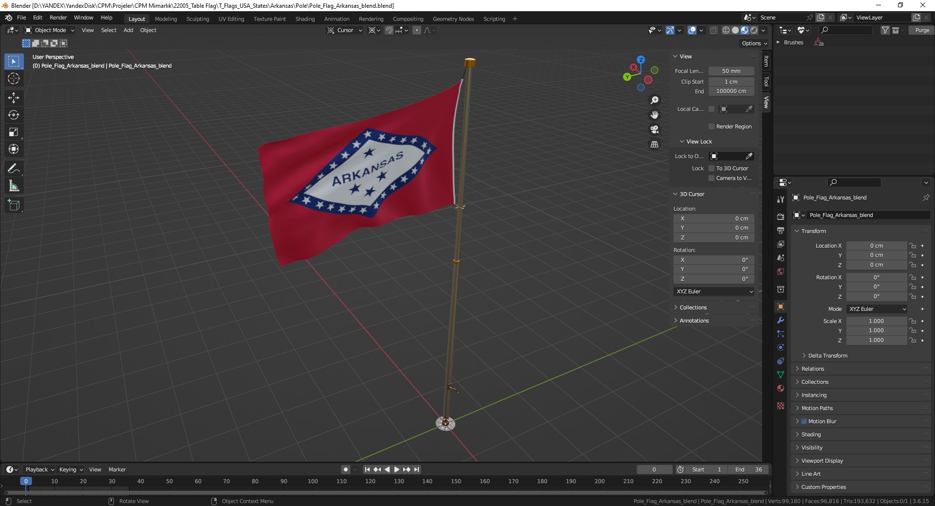 Pole Flag Arkansas 3D model https://p.turbosquid.com/ts-thumb/AC/32o1Sp/SO/20240824_162051/png/1724505666/1920x1080/fit_q87/7f2e1bdbb58f3f0e97c5aa708a7824730412abae/20240824_162051.jpg