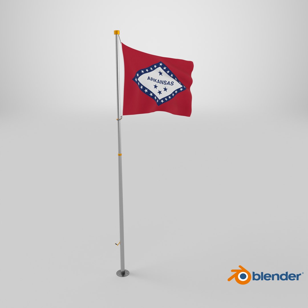 Pole Flag Arkansas 3D model https://p.turbosquid.com/ts-thumb/AC/32o1Sp/xs/stemcell_blender_cycles_render/png/1726496550/1920x1080/fit_q87/68b50612bc6412ae254d1fb36ad266e3cc8de6e3/stemcell_blender_cycles_render.jpg