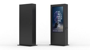 Digital Kiosk 3D model