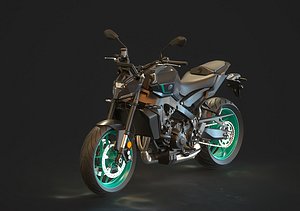 Base model Yamaha MT 09 2024 3D model
