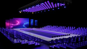 Fashion Show Catwalk 2 Design 3D