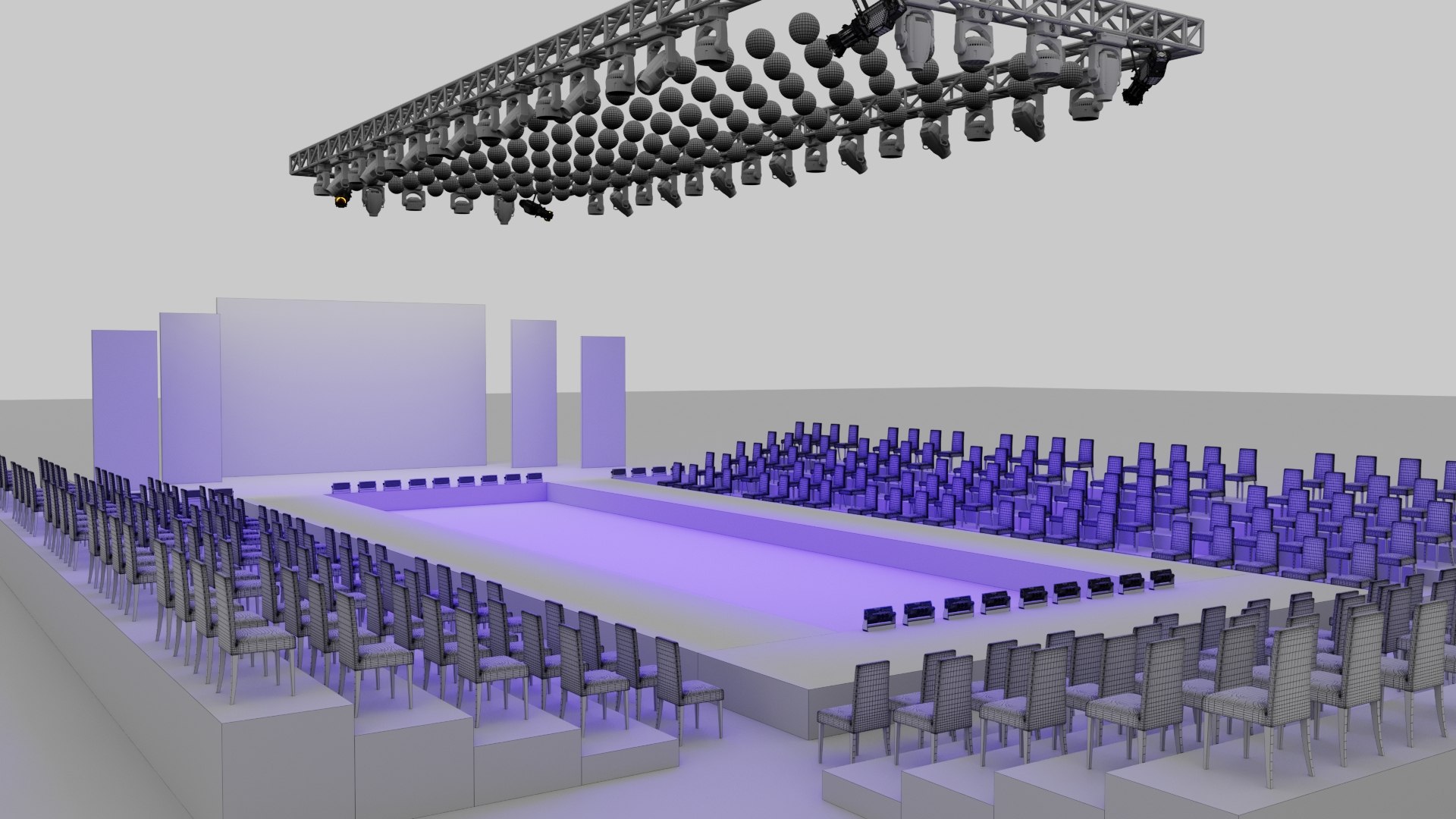 Fashion Show Catwalk 2 Design 3D - TurboSquid 2154512