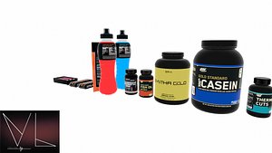 supplement pack 3D model