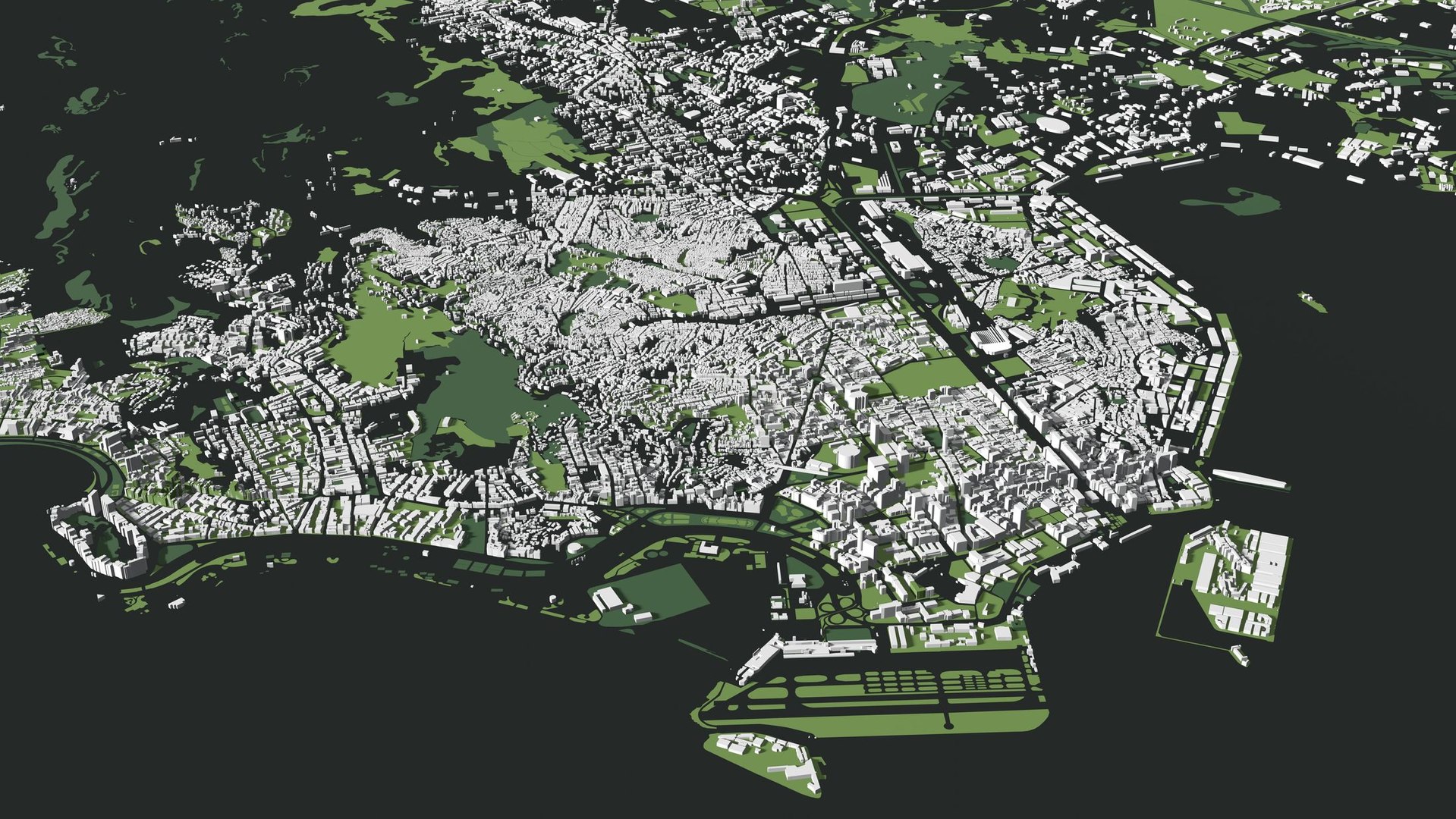 Rio De Janeiro- Brazil - City And Mass Buildings Model - TurboSquid 2209549