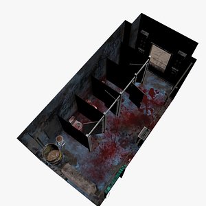 Old Hospital Toilet Room