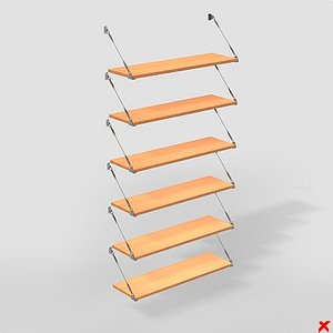 3d shelves