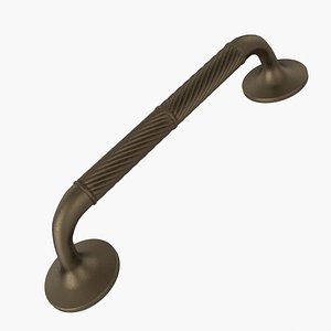 handle furniture bronze 3D