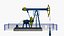 3D Oil Pump Jack model