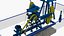 3D Oil Pump Jack model
