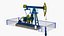 3D Oil Pump Jack model