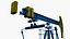 3D Oil Pump Jack model