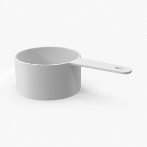 3d model measuring cup plastic