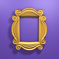 Friends Peephole Frame