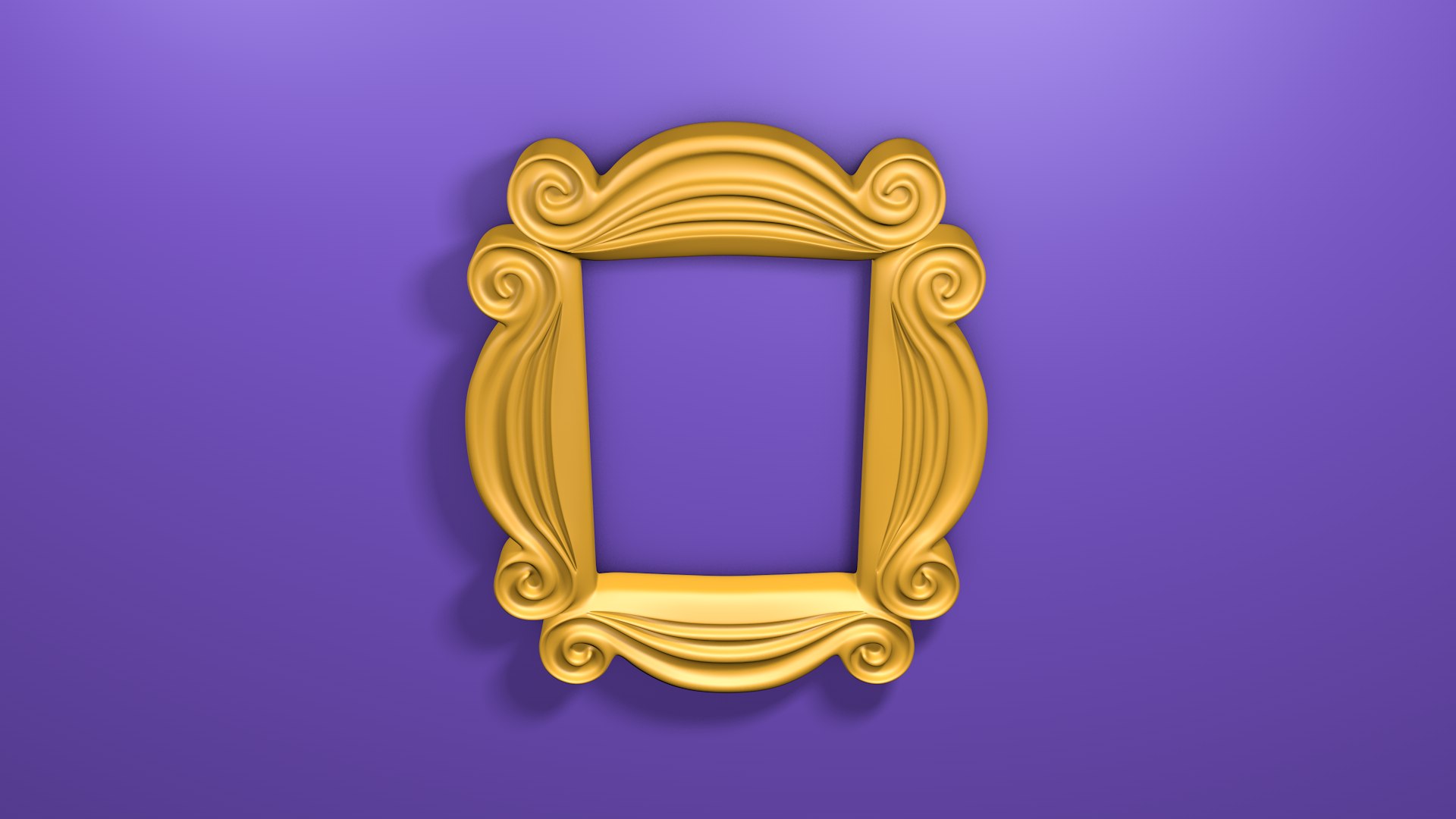Friends Peephole Frame 3D - TurboSquid 1336896
