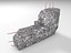 3D stone wall
