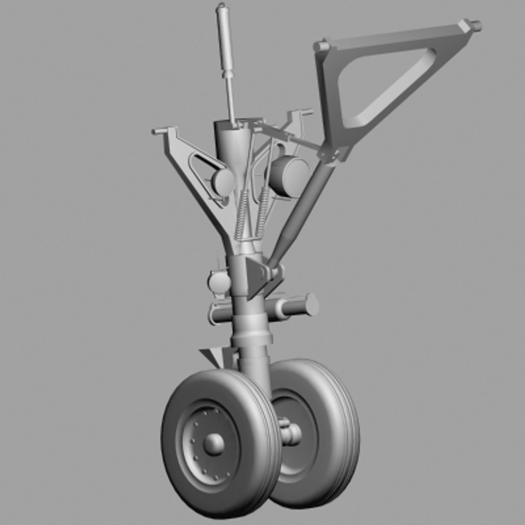 Airbus A320 Landing Gear 3d Model