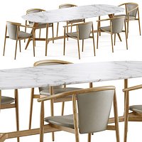 Dining set 3 by CoshLiving Kett