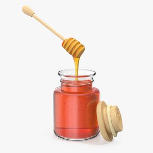 honey bottle drizzler witrh 3D