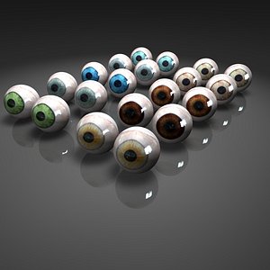 glass eyes c4d