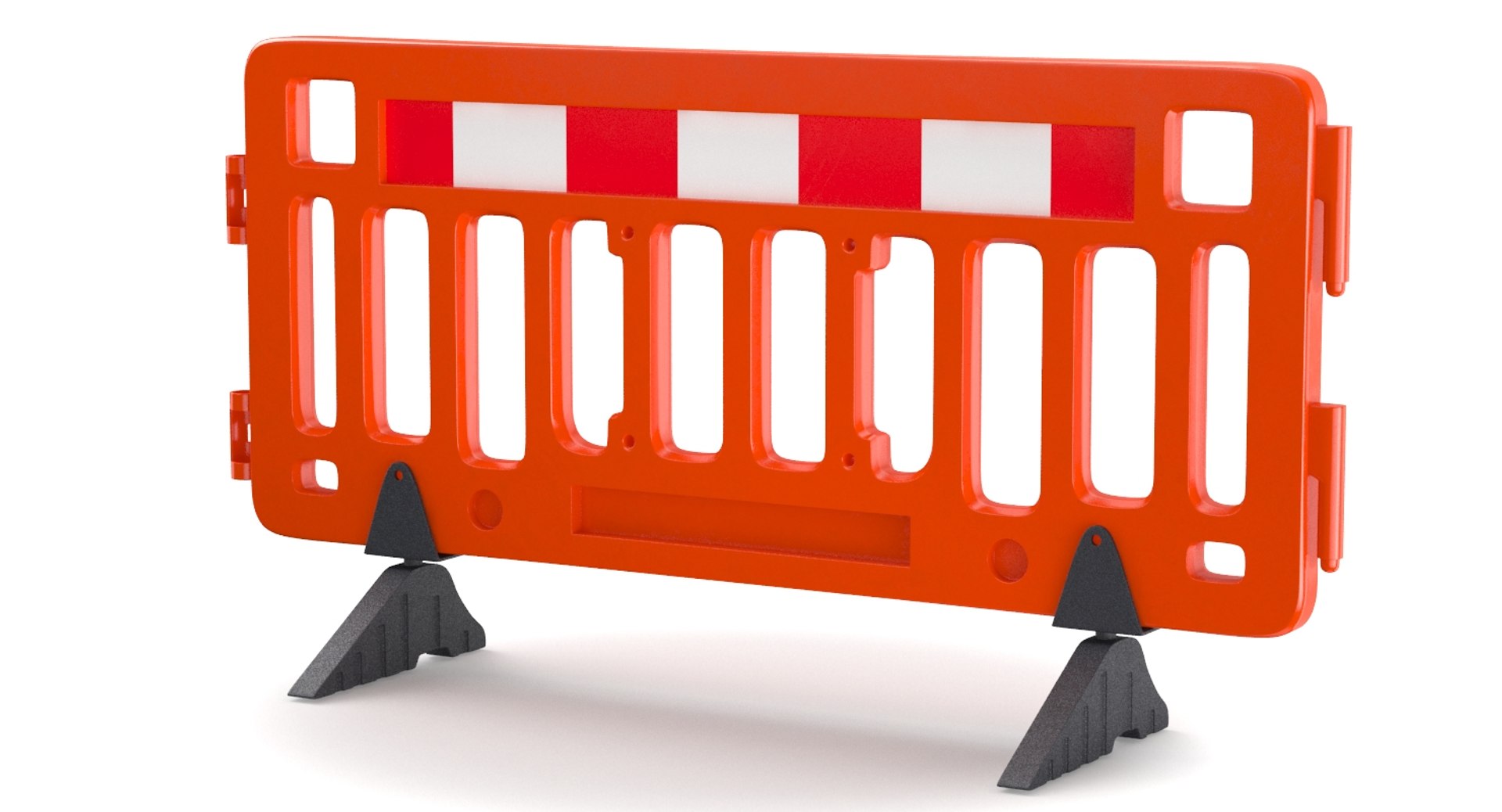 3D road barrier model - TurboSquid 1381531