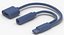 Divisor Adaptador Auxiliar de Audio Lightning Jack Rosa-Blanco