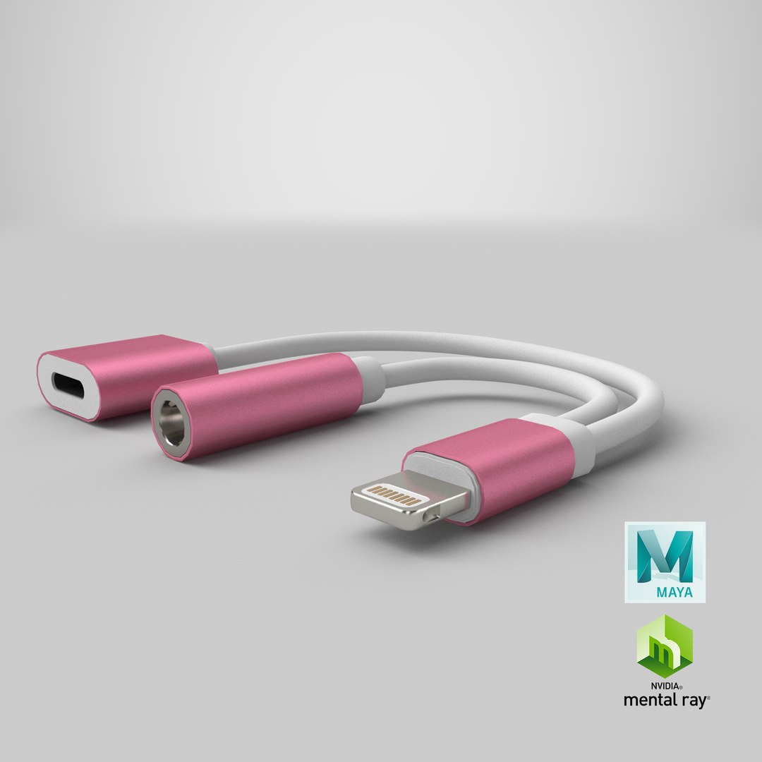 lightning jack aux adapter 3D https://p.turbosquid.com/ts-thumb/AD/1Vtkmj/WaVPYV16/stemcell_maya_mental_ray_render/png/1581520254/1920x1080/fit_q87/9a6d238ea7867f83b8bfa3c5ba1e198833a8ac32/stemcell_maya_mental_ray_render.jpg