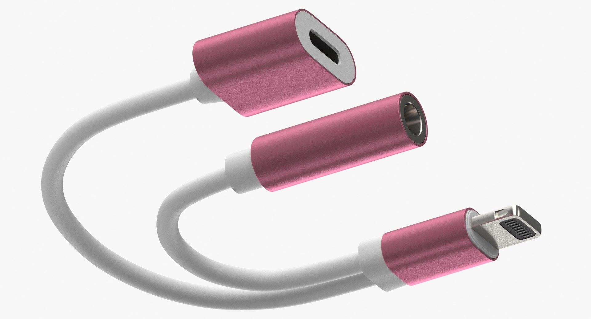 lightning jack aux adapter 3D https://p.turbosquid.com/ts-thumb/AD/1Vtkmj/vInbYLzU/lightning_jack_audio_aux_adapter_splitter_rosewhite_thumbnail_0008/jpg/1581420986/1920x1080/fit_q87/dfb69d222a03338a4c4c16c8dcb77deee7f55a8a/lightning_jack_audio_aux_adapter_splitter_rosewhite_thumbnail_0008.jpg