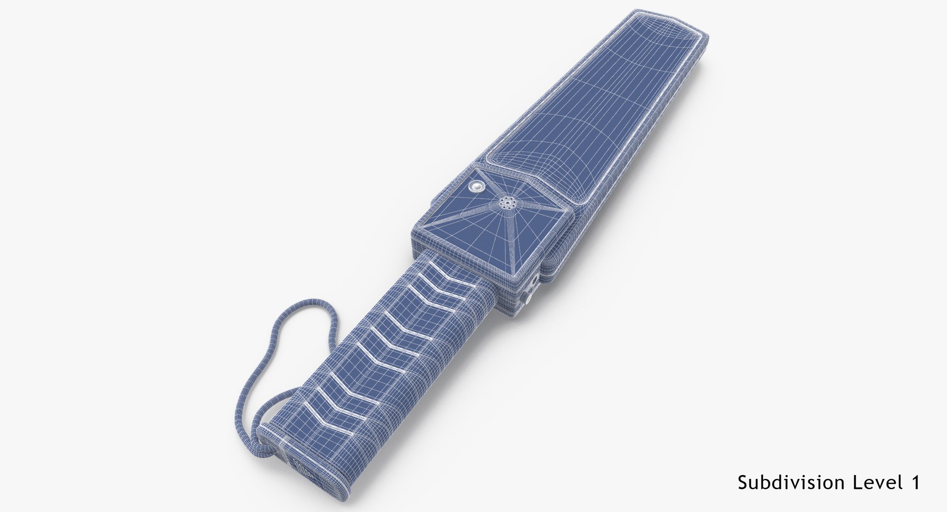 metal detector handheld - 3D model https://p.turbosquid.com/ts-thumb/AD/27OU8Z/uZ3ypVpx/metal_detector_handheld_wireframe_subdiv1/jpg/1490969817/1920x1080/fit_q87/5fea2d9f23d2515a56ae533f4d5692a57ba5729d/metal_detector_handheld_wireframe_subdiv1.jpg