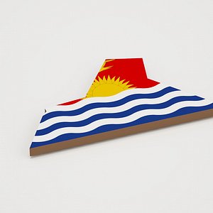 3D South Tarawa Capital of Kiribati 3D Map model