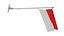 Wall Flag Indonesia T2 3D model