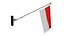 Wall Flag Indonesia T2 3D model