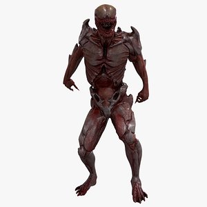 3D Mutant2 Humanoid Monster