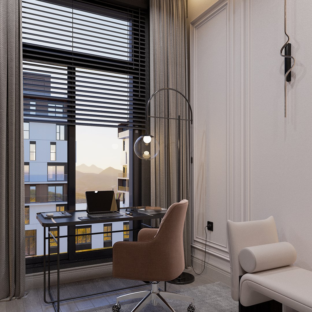 WORK ROOM 3D Model - TurboSquid 2323752