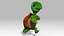 turtle toon animations 3D model
