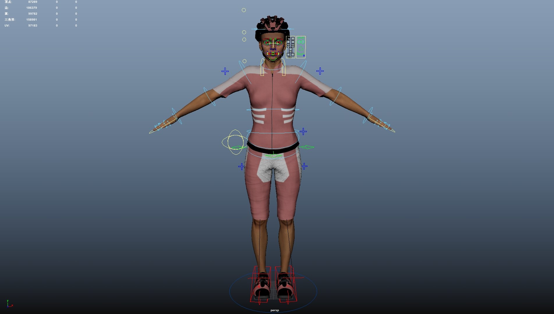 3D Bicycle Rider - TurboSquid 2289857