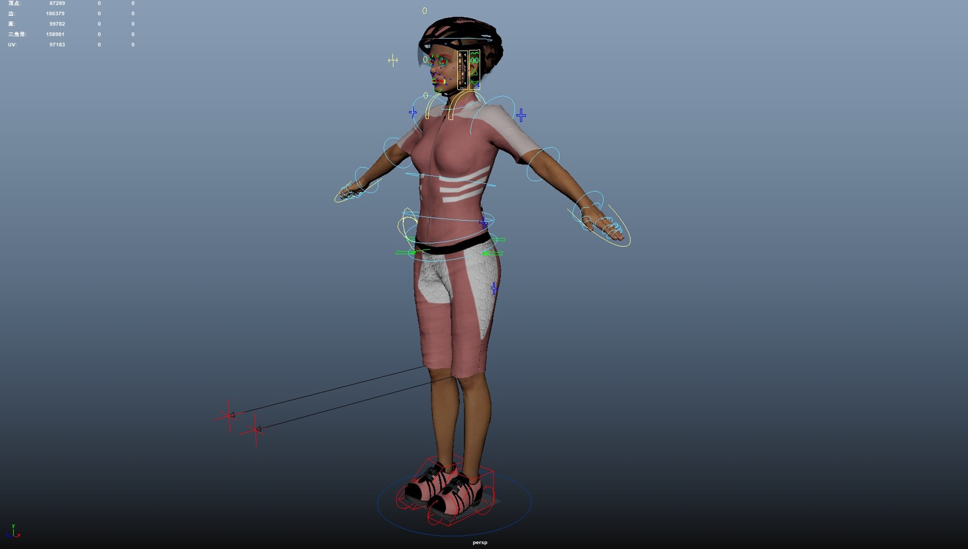 3D Bicycle Rider - TurboSquid 2289857