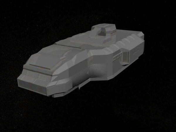 modelo 3d Nave de transporte espacial - TurboSquid 539887