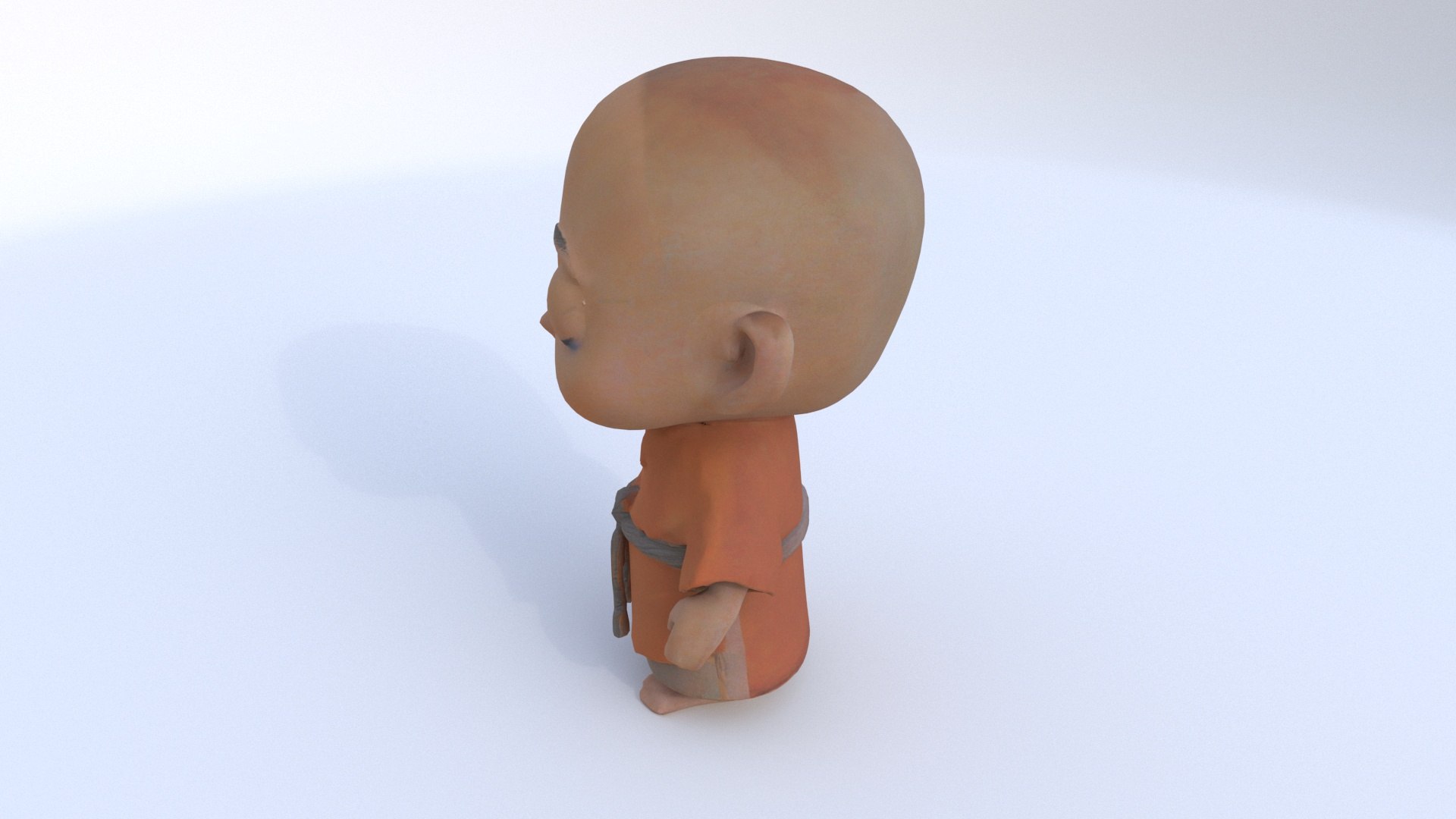 3D Monk Model - TurboSquid 2331303