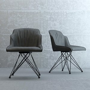 ci flaminia chair 3D model