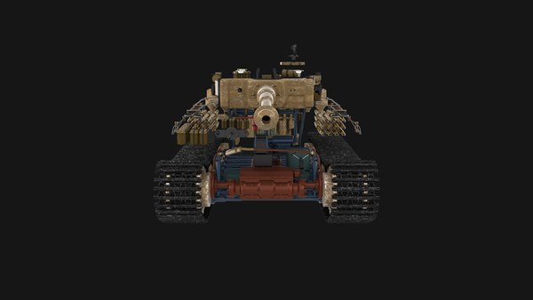 modelo 3d T34-76 Tiger Tank Early Pack con Interior - TurboSquid 1325908