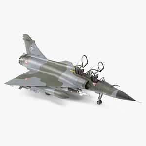 Dassault Mirage 2000N Tactical Bomber with Armament Camouflage