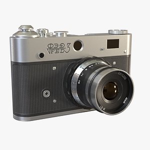 Realistic Vintage Camera