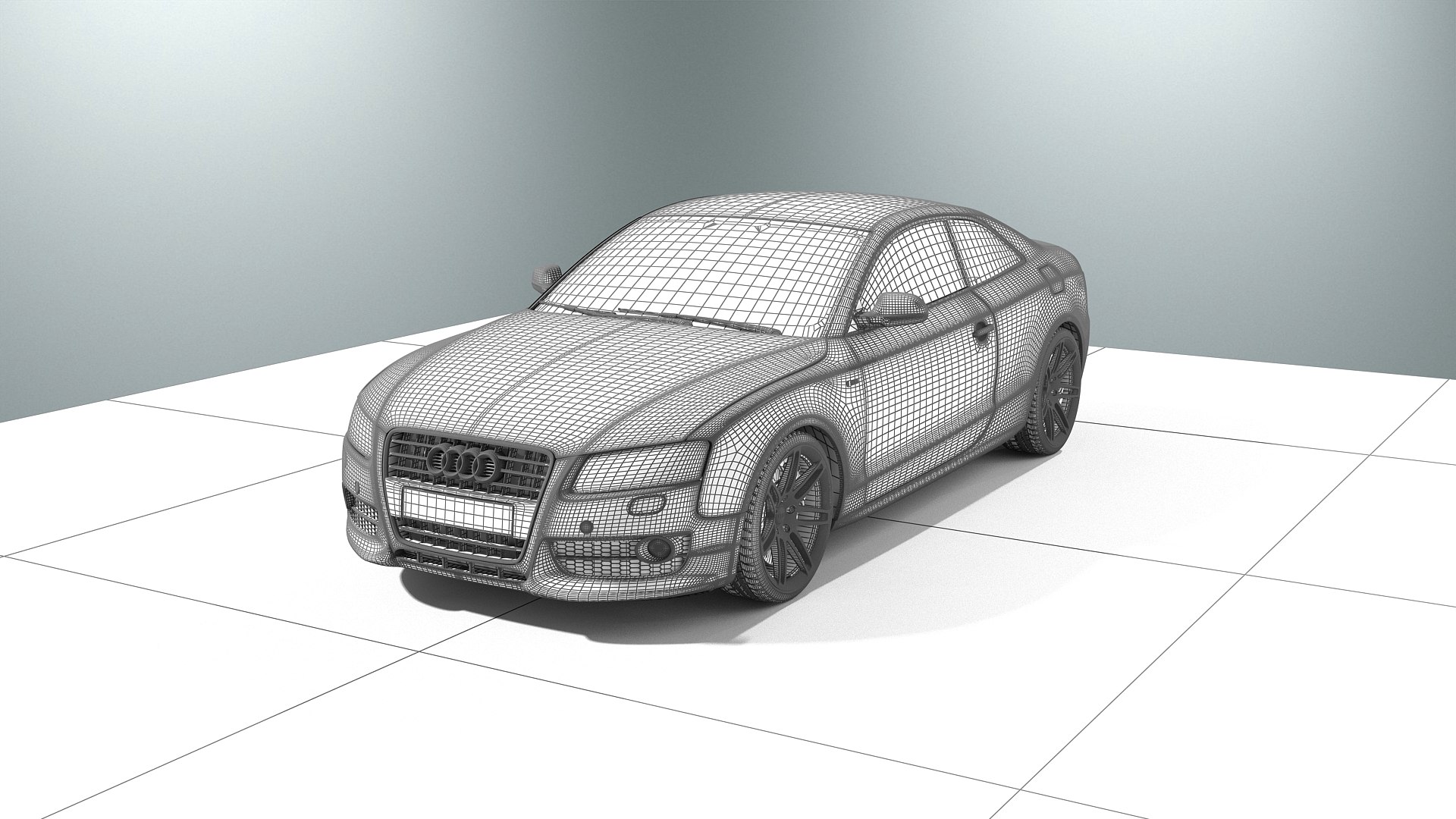 Audi Vray 3D Model - TurboSquid 1689937