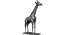 Collection d'animaux sauvages (girafe, kangourou, orignal, chameau)