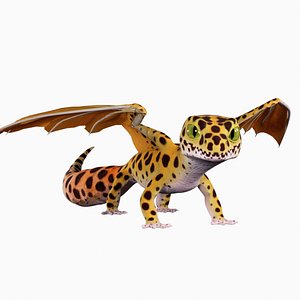Leopard Gecko Dragon 3D