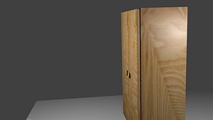3D wardrobe model