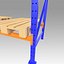 Shelves with europallet