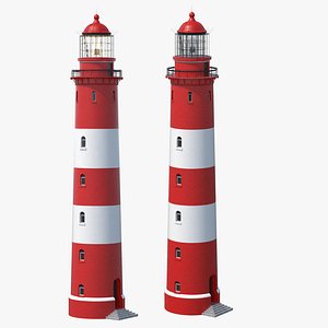 3D model lighthouse light house
