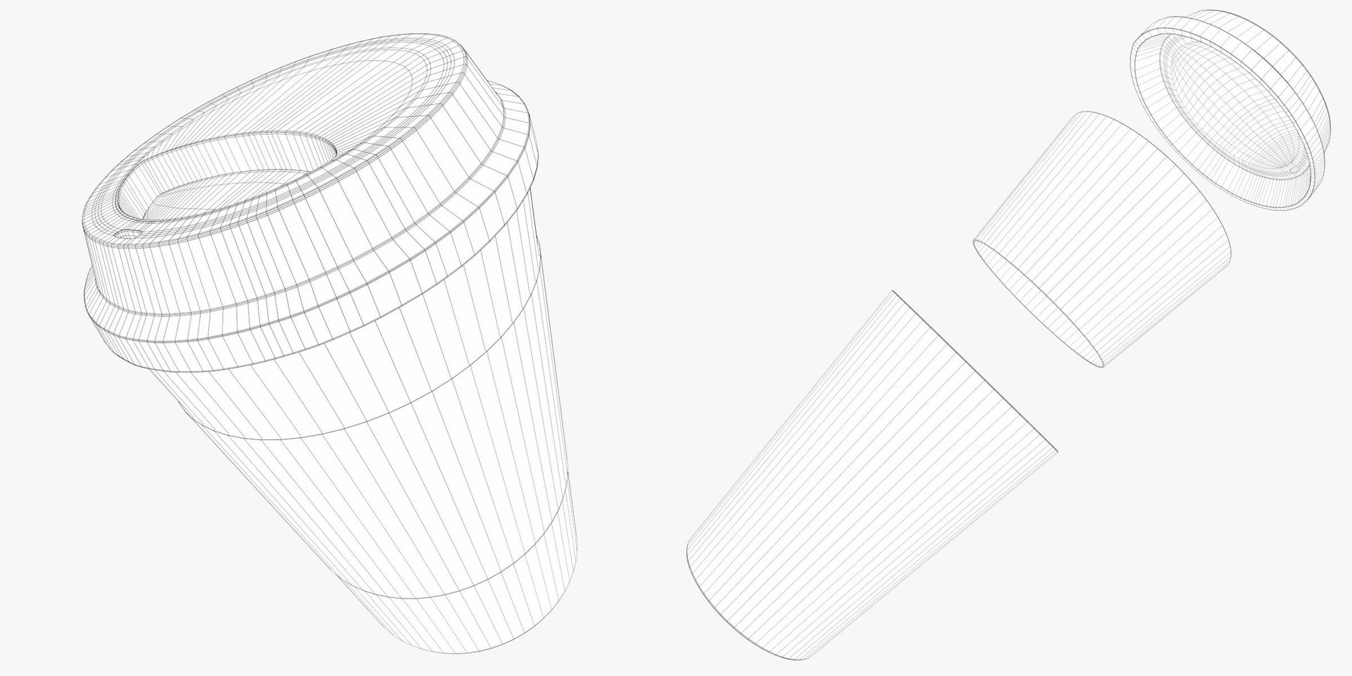 3D Disposable coffee cup with sleeve model https://p.turbosquid.com/ts-thumb/AD/lOgImB/qS/tsdisposablecoffeecupwithsleeve06/jpg/1769468350/1920x1080/fit_q87/554d1e0022a023f4192b1eb71a0d4ff5d138ce55/tsdisposablecoffeecupwithsleeve06.jpg