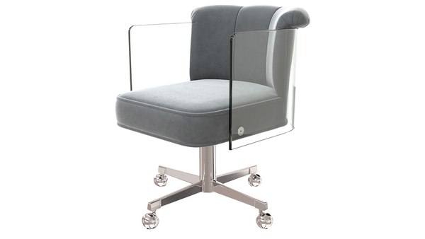 Cycle III Desk Chair Holly Hunt Design Vladimir Kagan 3D model